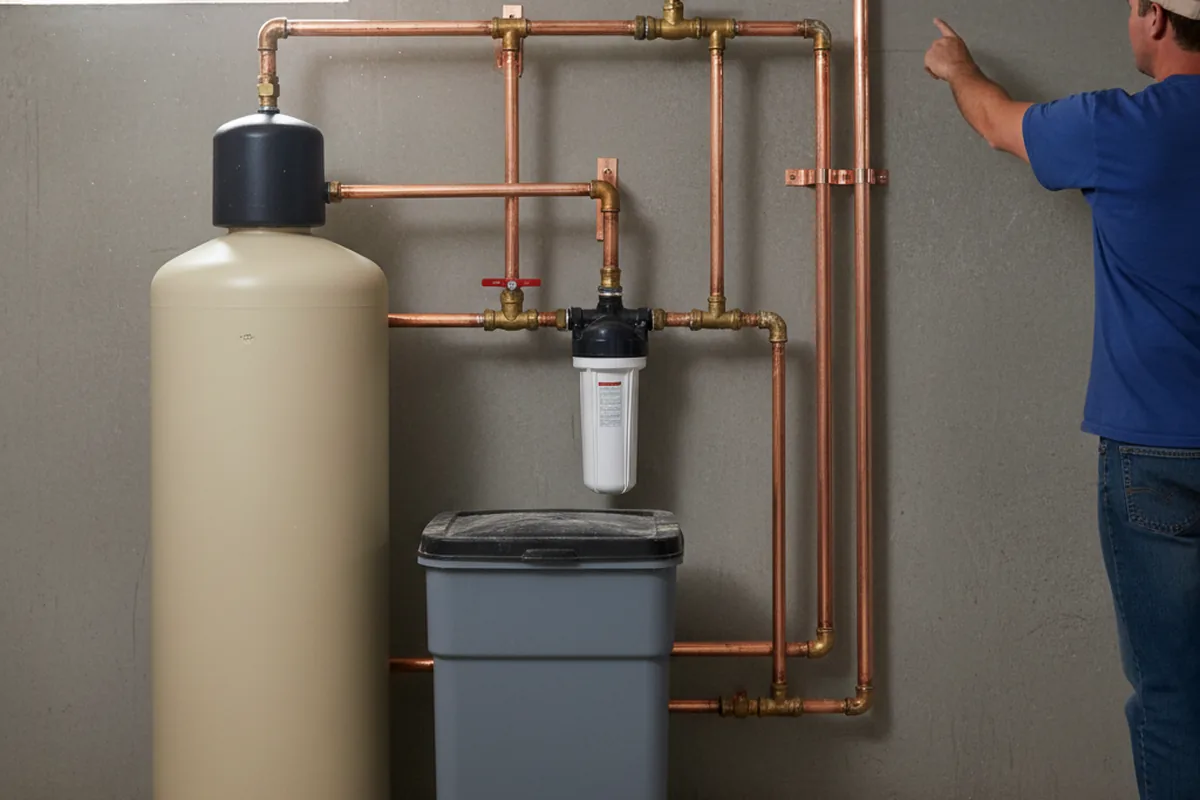 Whole-house water treatment system installed in East Liverpool